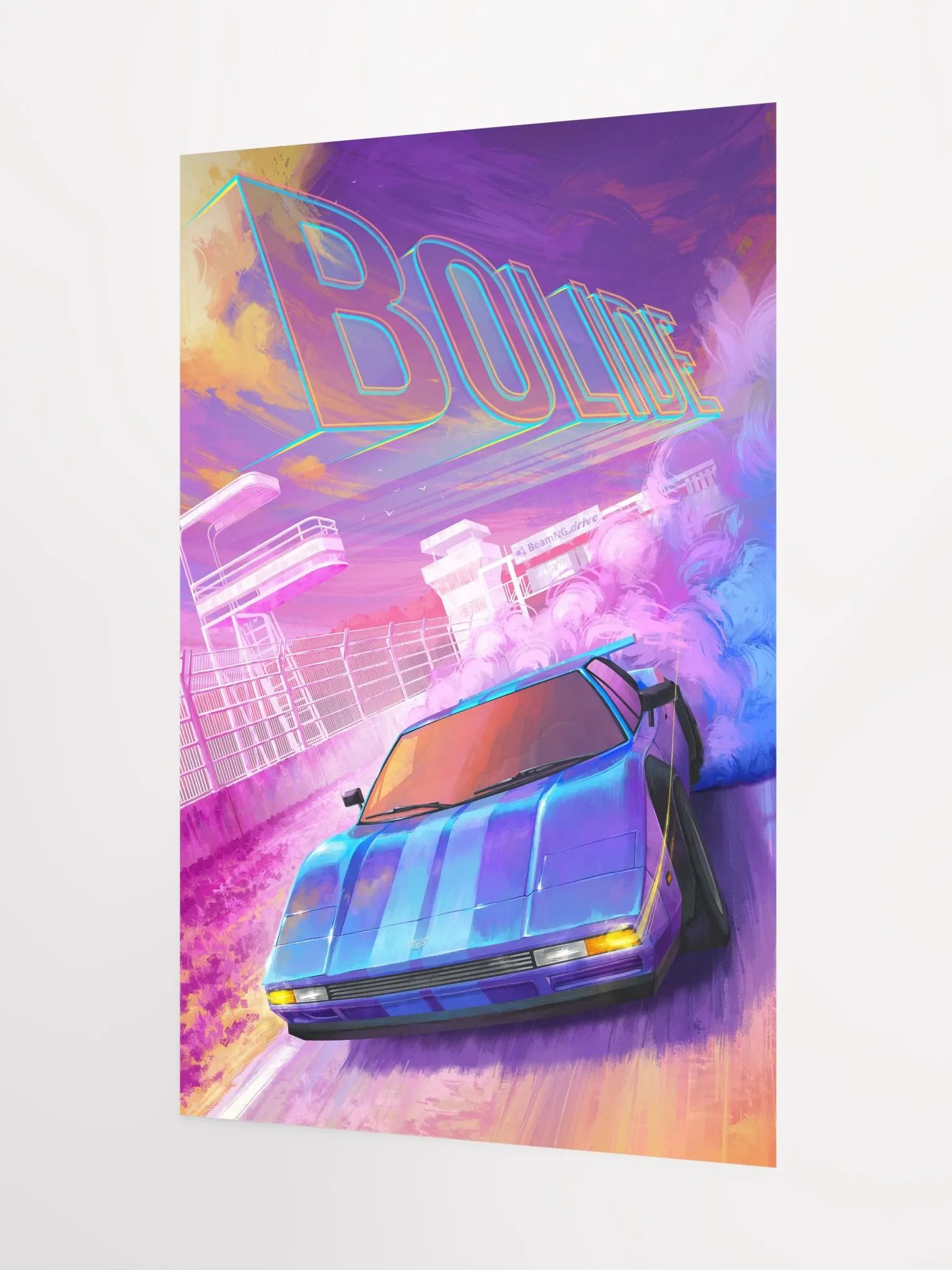 Civetta Bolide Stylized Poster product image (4)