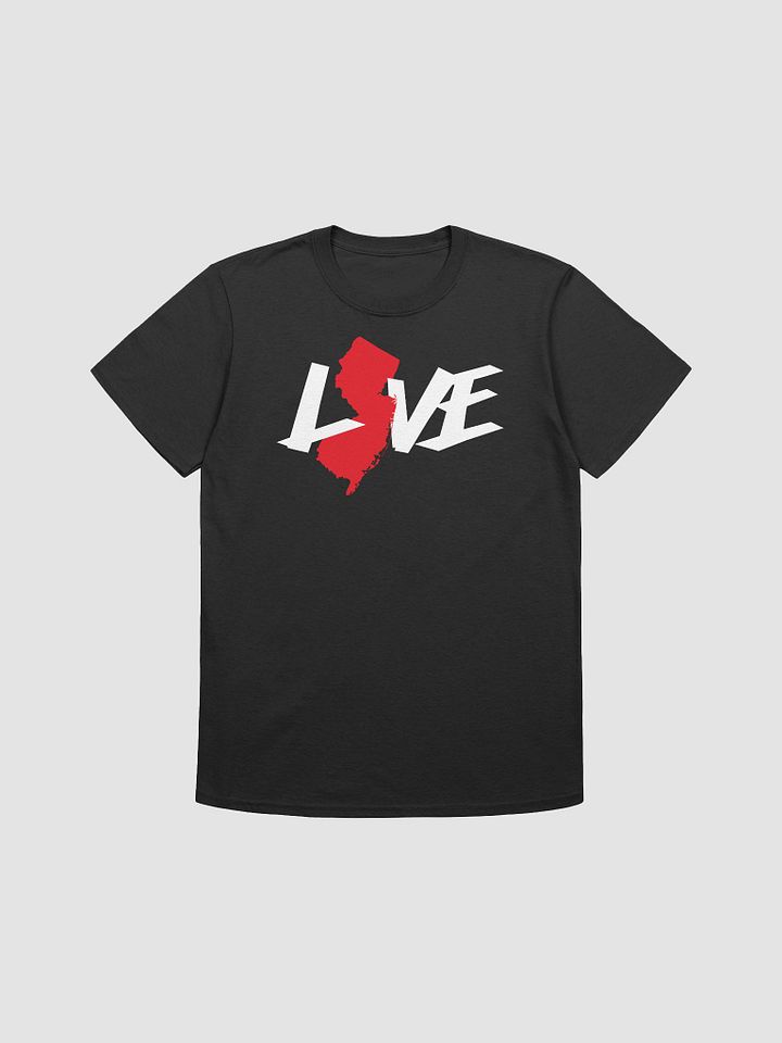LOVE Jersey Unisex Softstyle Tee (Dark) product image (1)