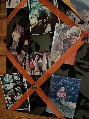 Old photos on the wall of the family hunting camp just hit different than scrolling thru on your phone.  Each photo is a stor...