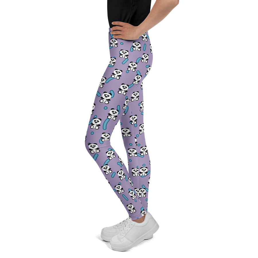 Bamboo Panda Dreams Youth Leggings product image (4)