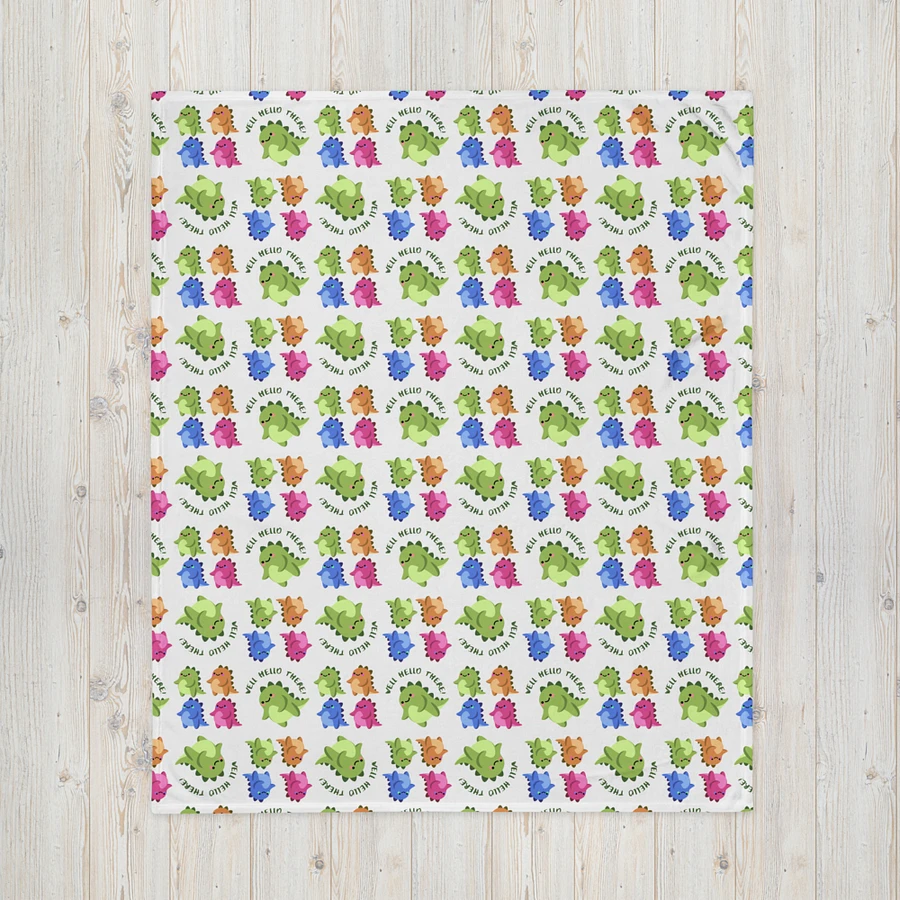 Cute Coloured Dinosaur Blanket product image (10)