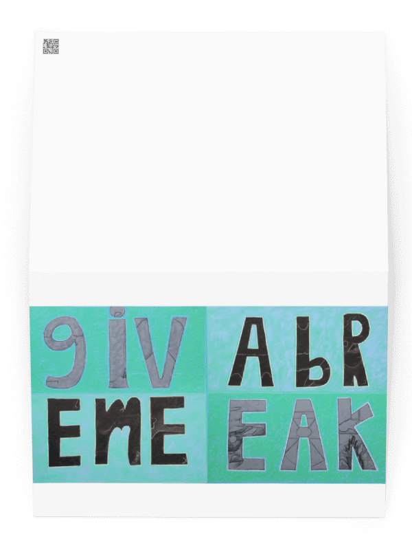Give Me a Break Greeting Card (w/ blank interior) product image (4)