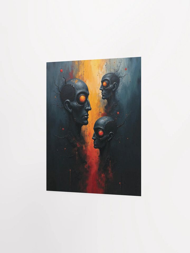 Ethereal Glowing Eyes Poster product image (10)