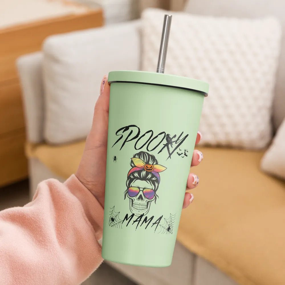 Spooky Mama Insulated Tumbler product image (1)
