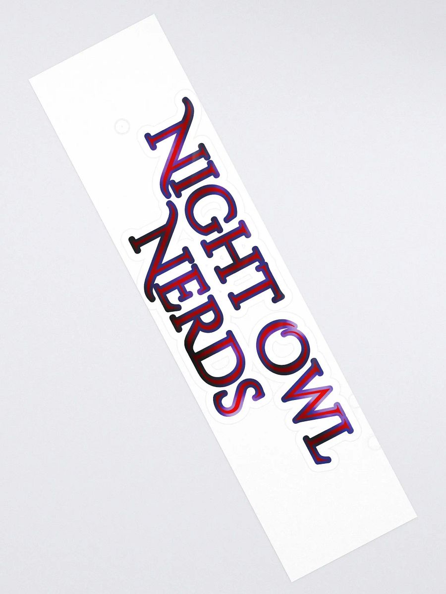 Night Owl Nerds Text Sticker product image (2)