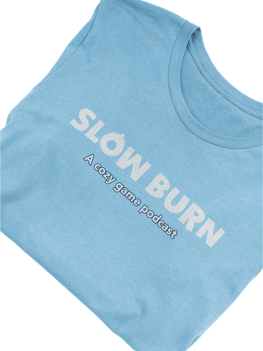 Slow Burn Logo Tee - White Text product image (1)