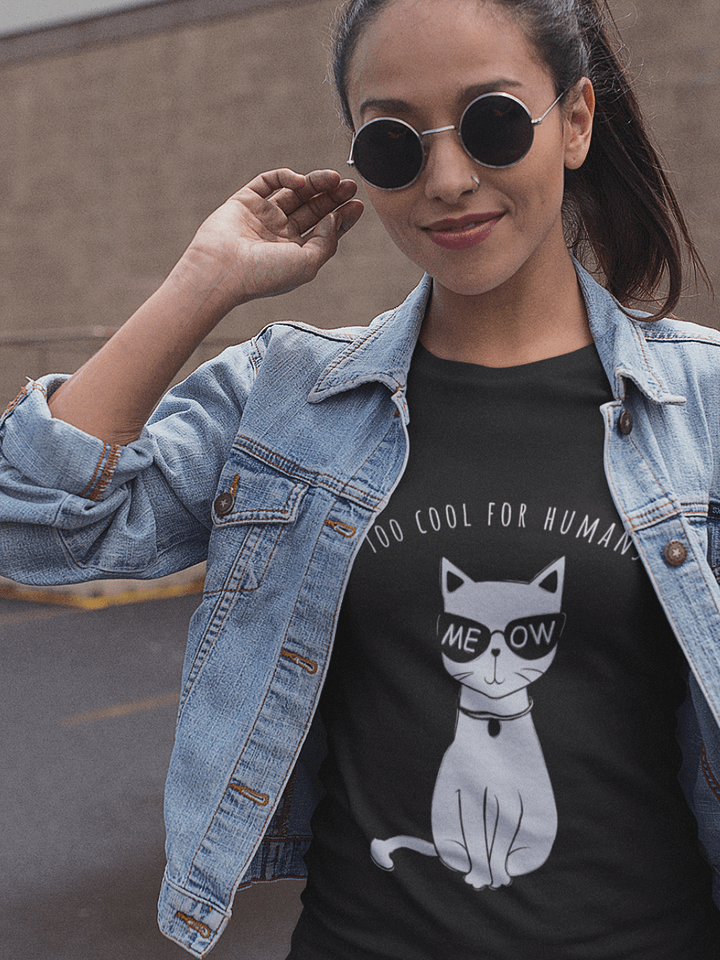 Cool Cat Shades T-Shirt product image (2)