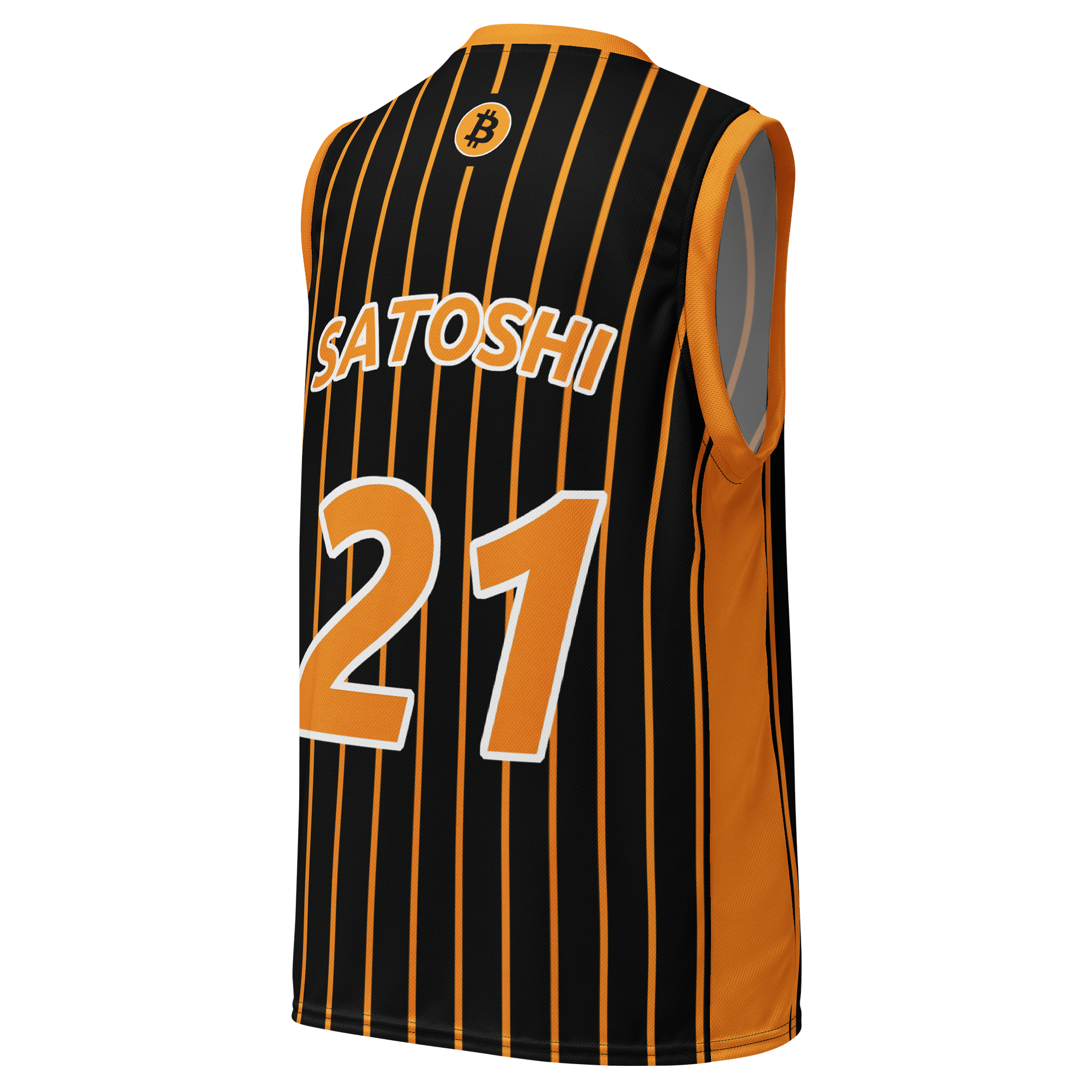 Satoshi Bitcoin Jersey (Black) product image (3)