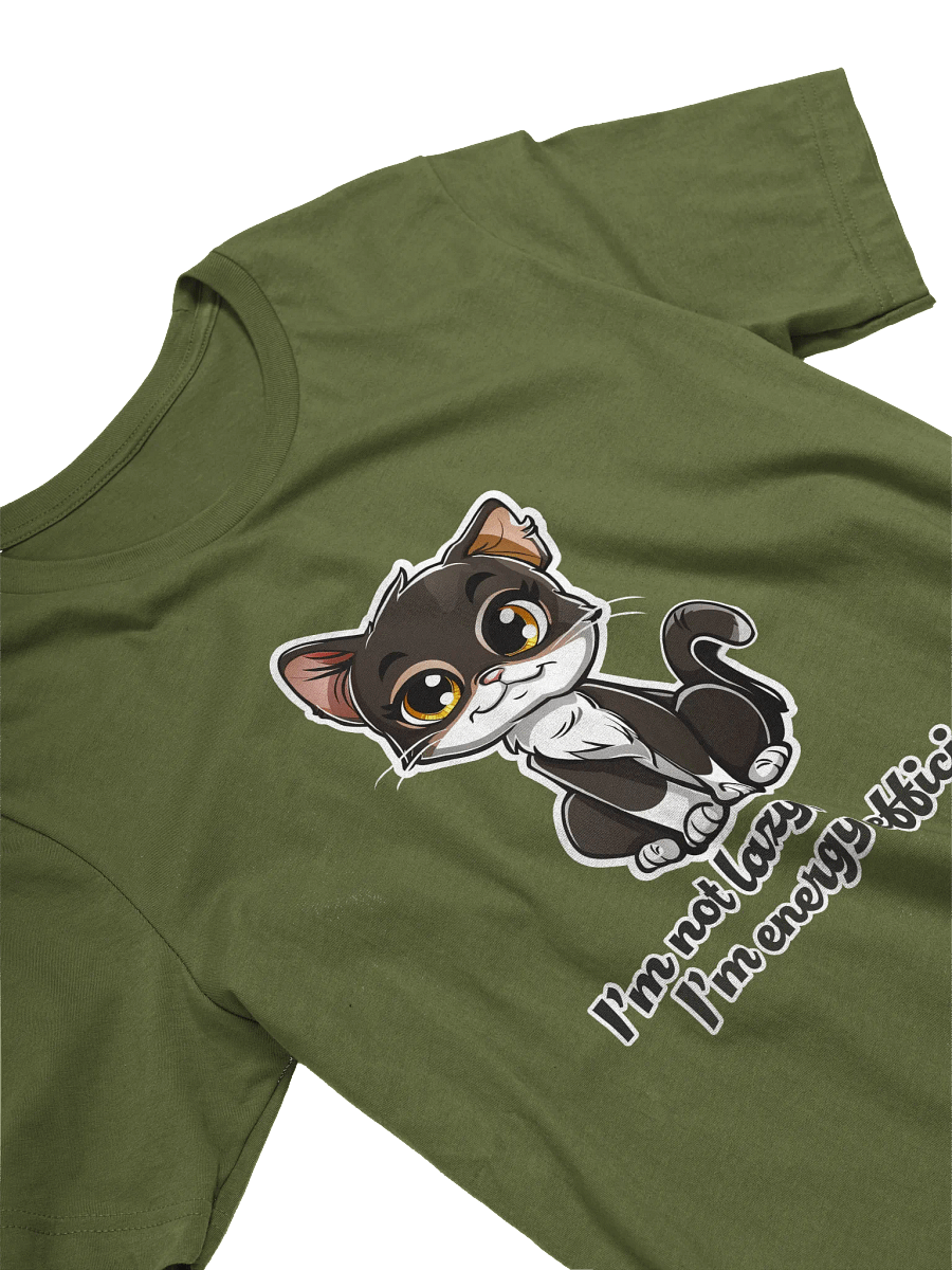 Energy Efficient Cat T-Shirt product image (2)