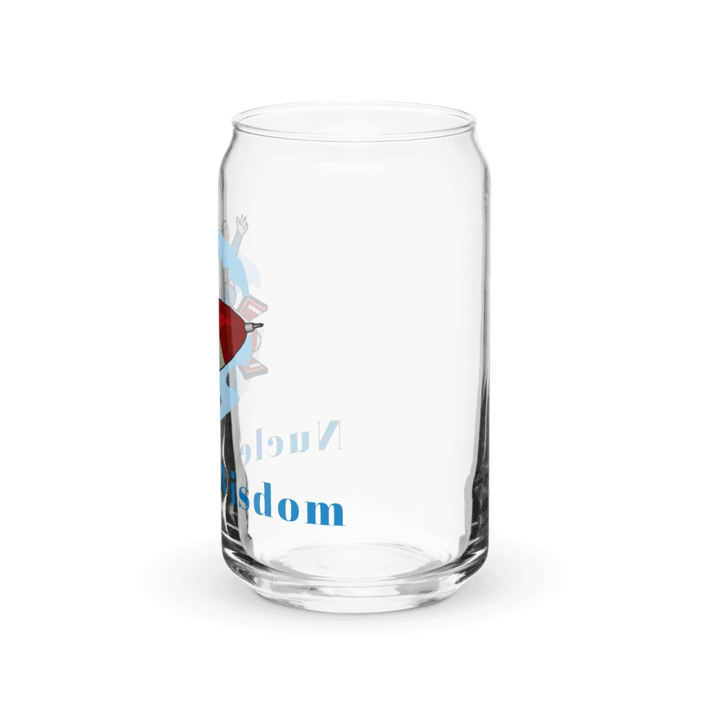 Nuclear Wisdom Can Shaped Glass Cup product image (39)