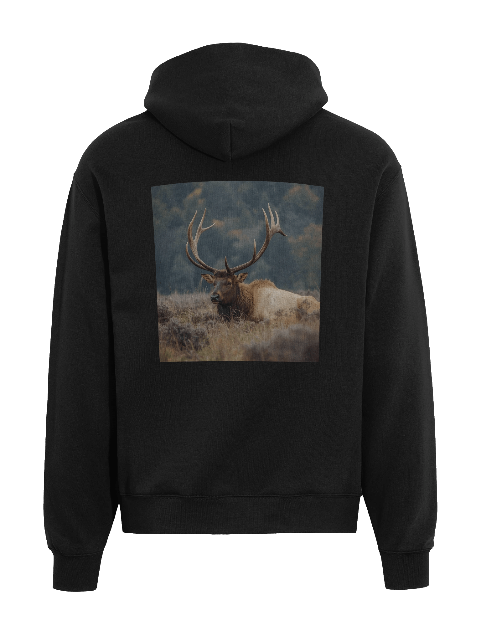 Wilderness Spirit Elk Oversized Hoodie product image (14)