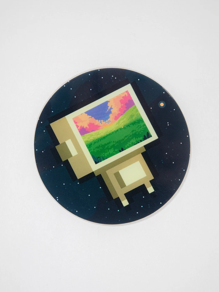 Space Botty - Holographic Sticker product image (1)