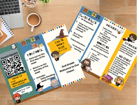 Back to School Potter Brochure product image (1)