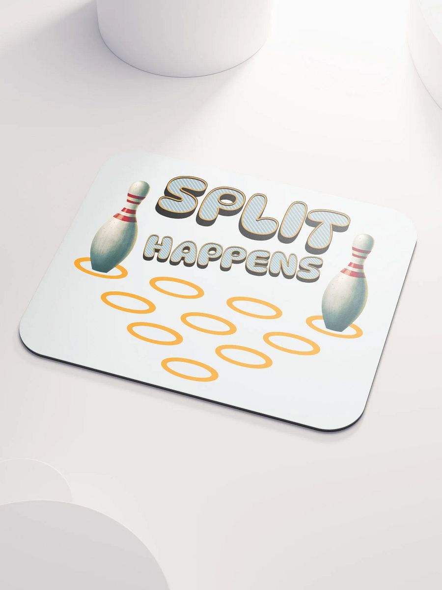 Split Happens 10pin Bowling Classic Mouse Pad product image (3)