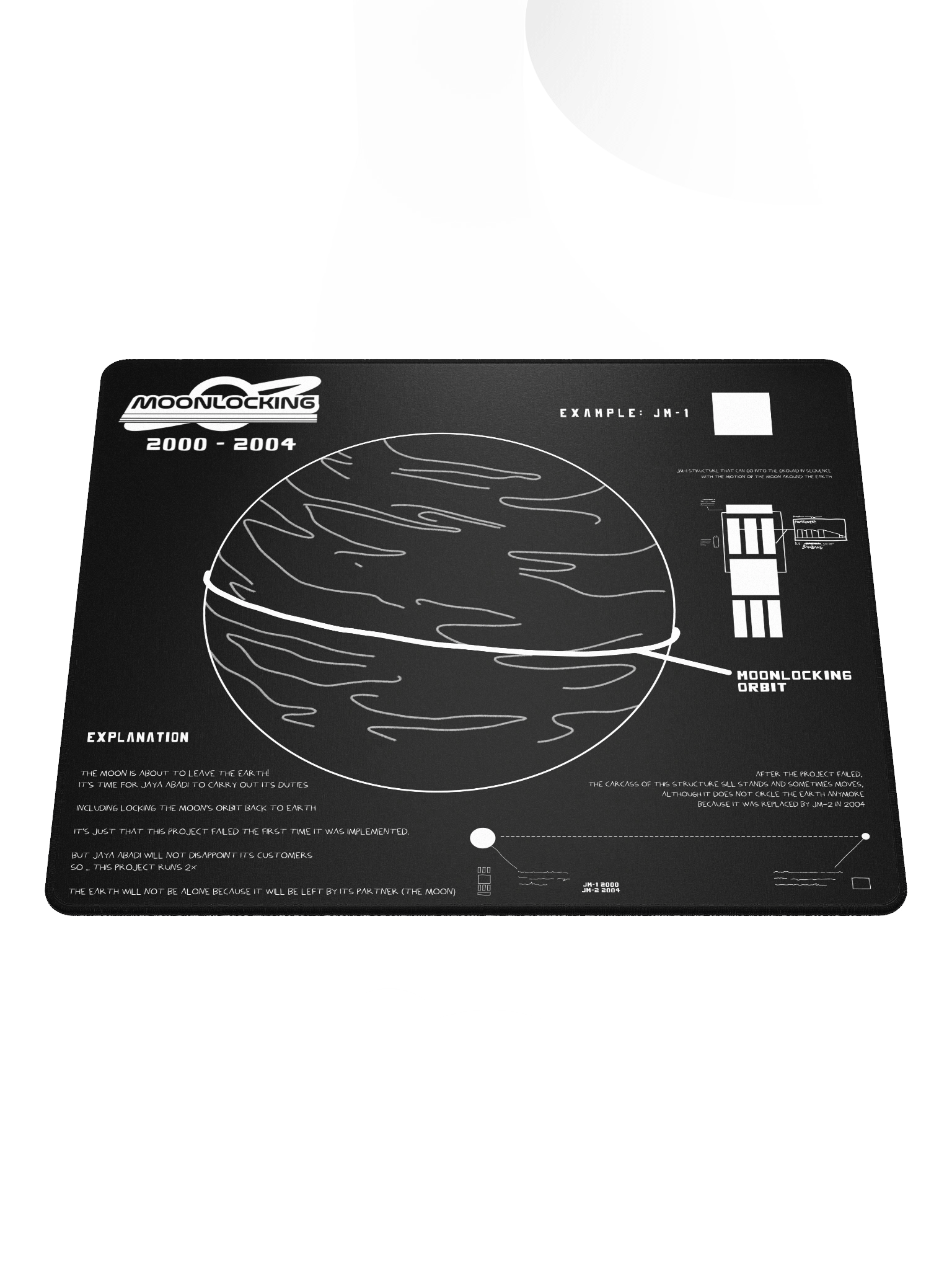 DESKMAT | MOONLOCKING (BLACK EDITION) product image (3)