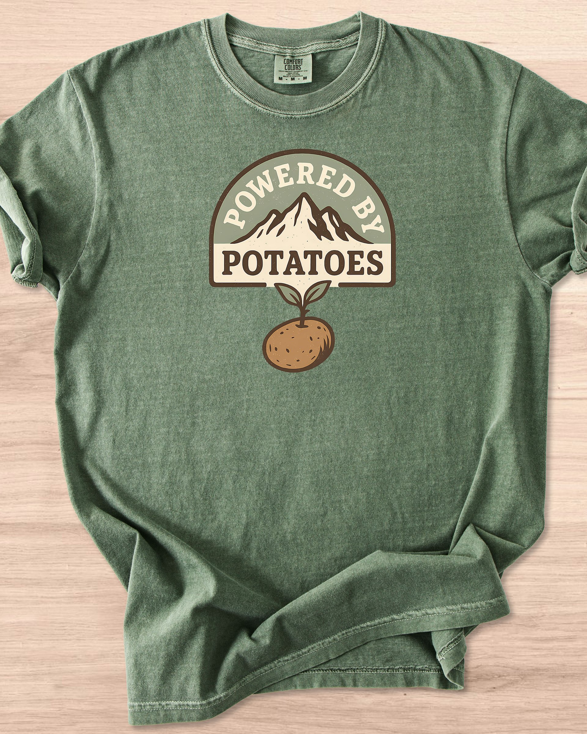 Powered By Potatoes Tee product image (3)