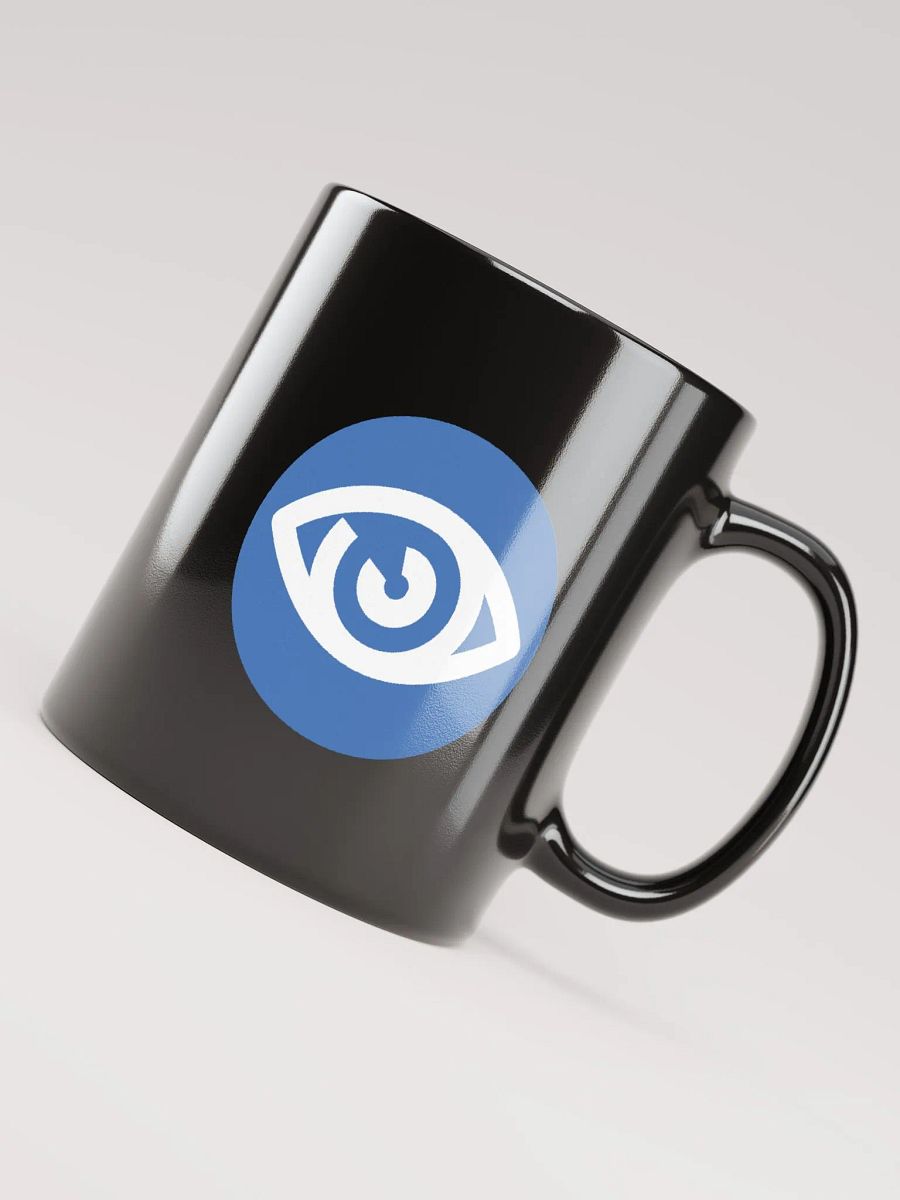 Circle Logo Coffee Mug - Black product image (8)