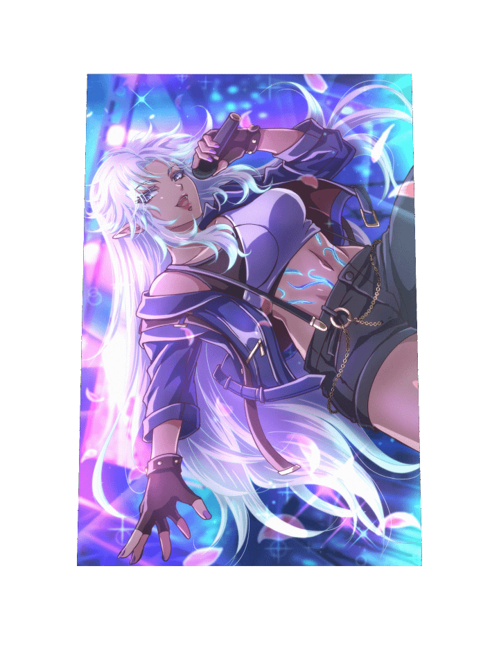 "Starlit Bloom" Matte Paper Poster product image (1)