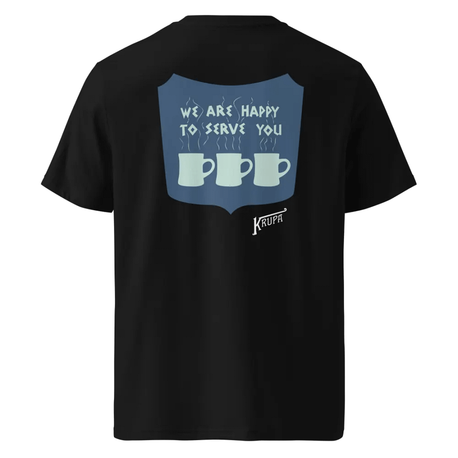 HAPPY TO SERVE TEE - BLUE product image (2)