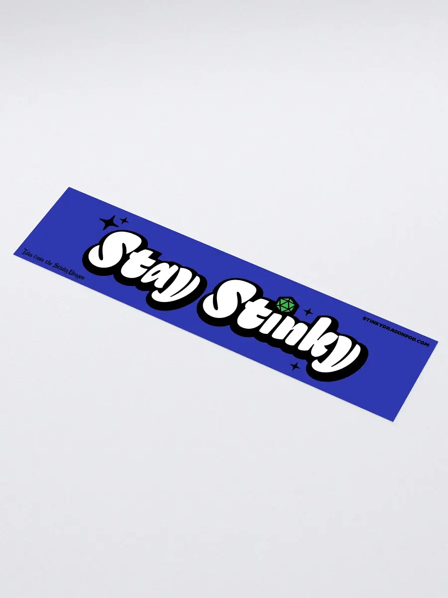 Stay Stinky Bumper Sticker product image (1)