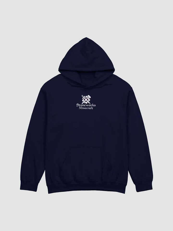 Stoneworks Minecraft logo hoodie product image (2)