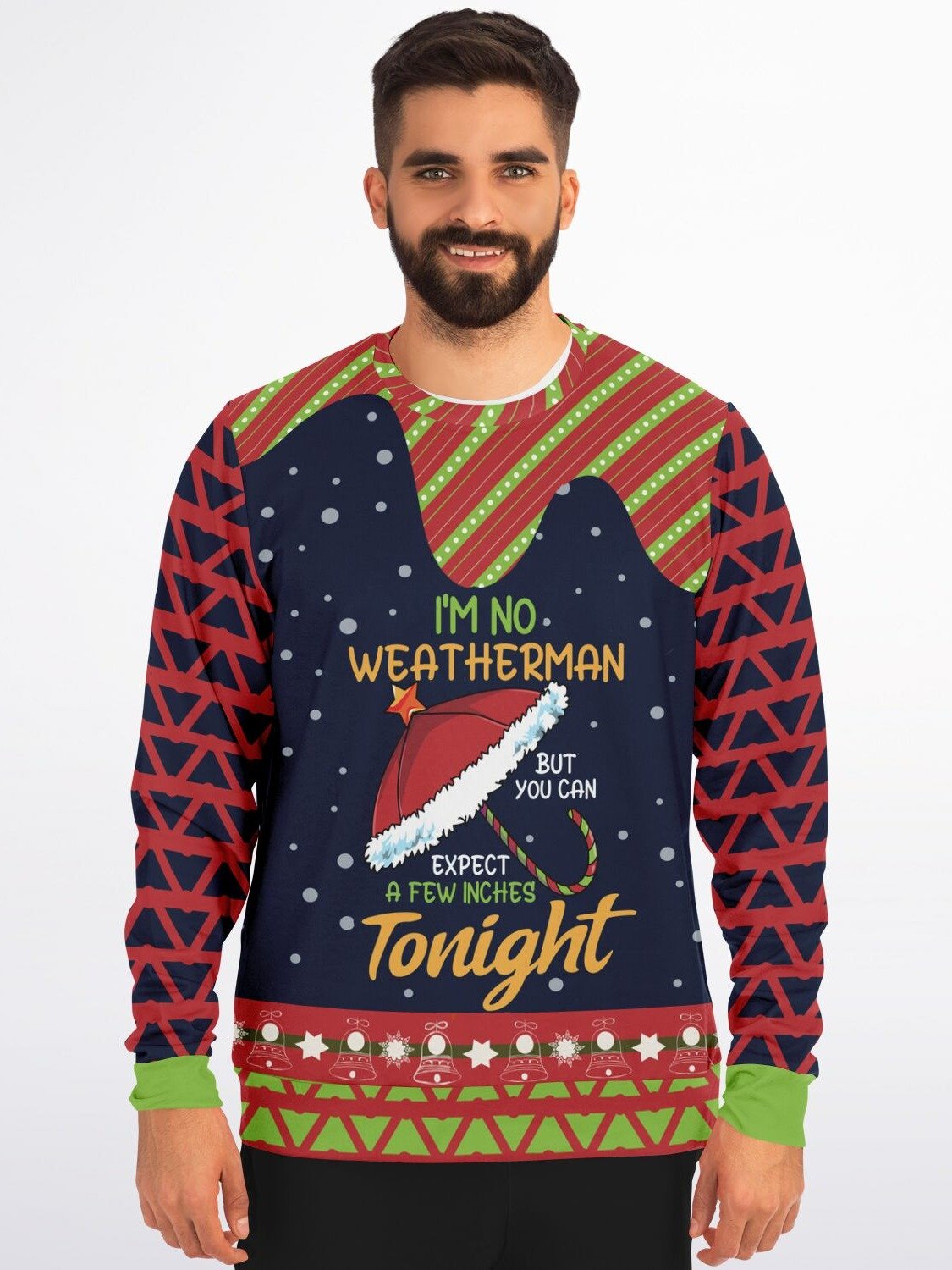 Cheeky Christmas Sweatshirt | Naughty Holiday Sweater for Men & Women | Funny Party Outfit & Gift product image (1)