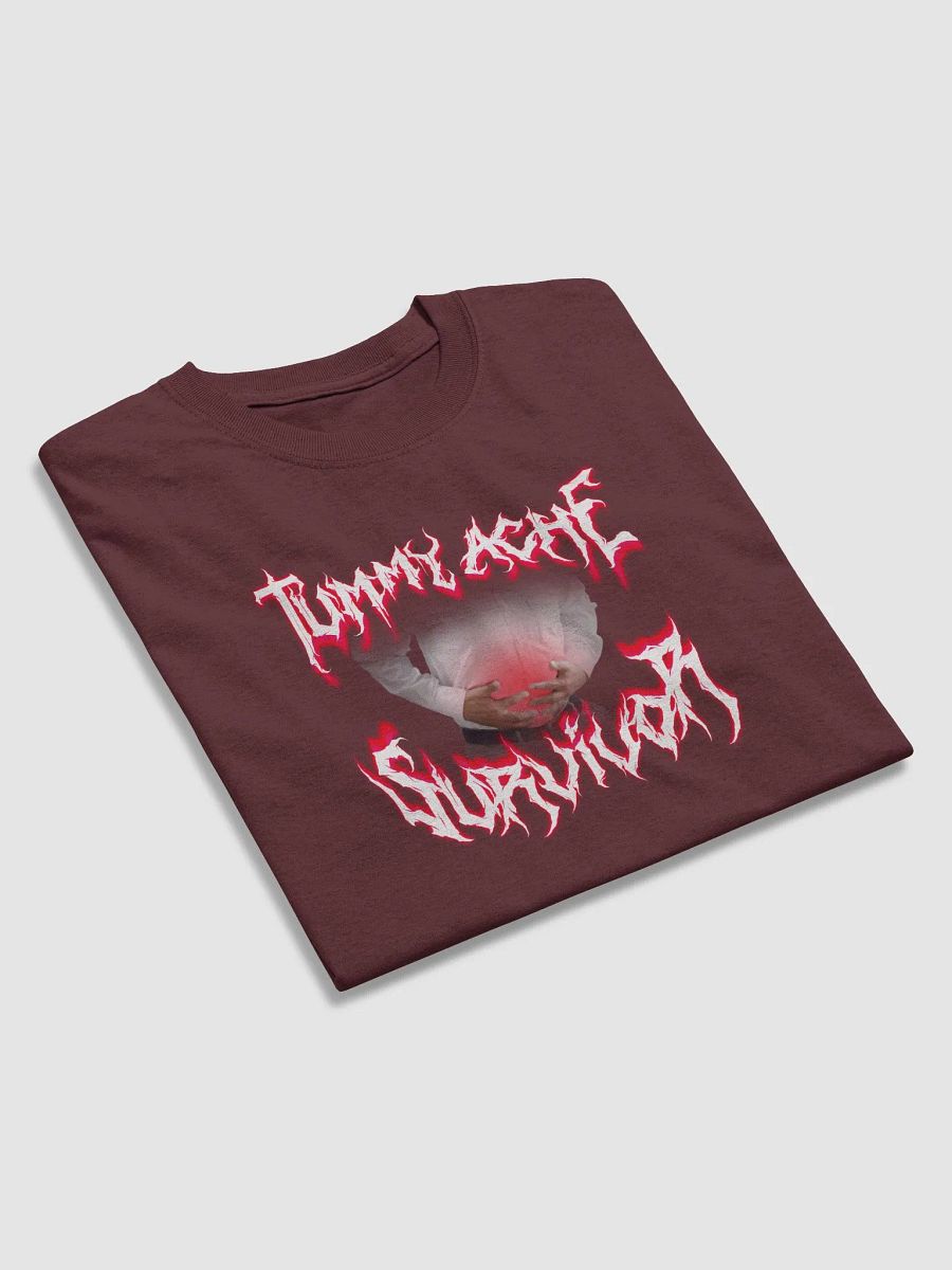 Tummy ache survivor metal T-shirt product image (4)