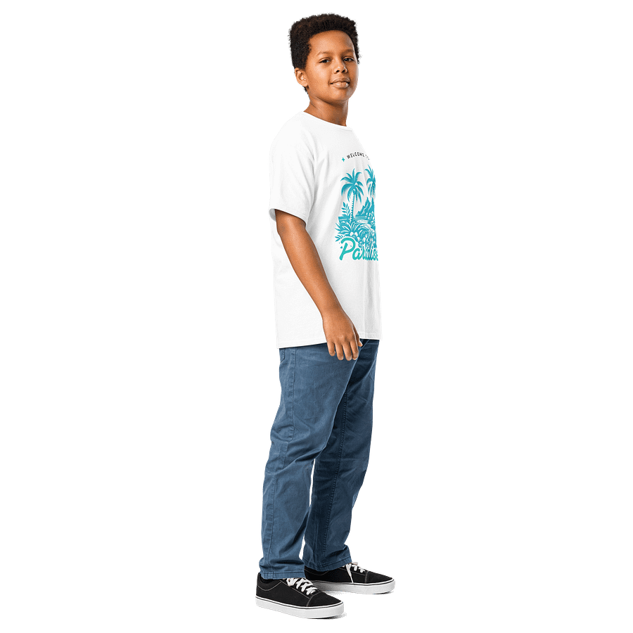 "Welcome to Paradise" Unisex Youth Tee product image (25)