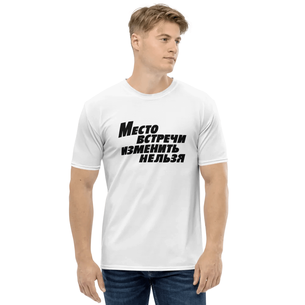 All-Over Print Crew Neck T-Shirt - 