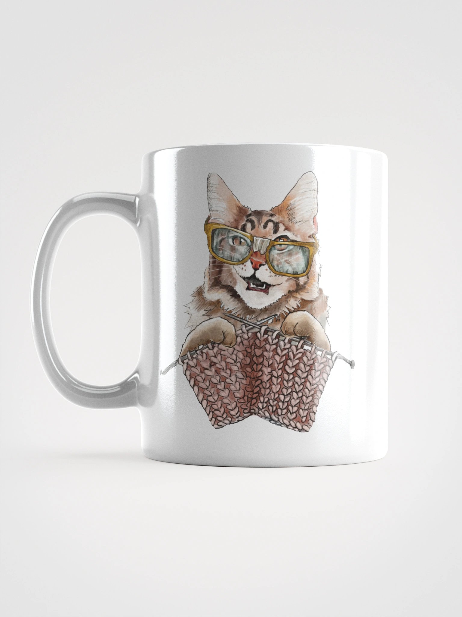 Knitting Cat with Glasses product image (17)