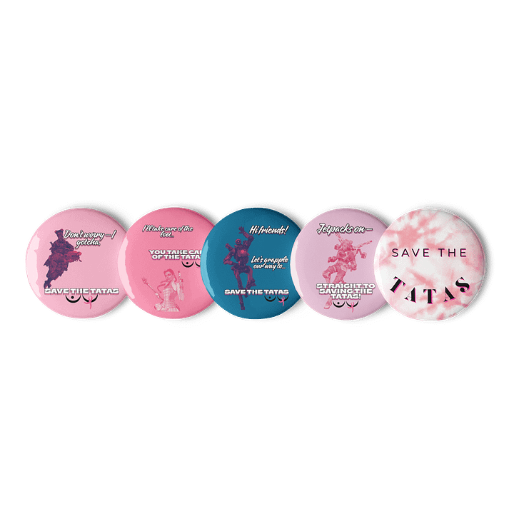 Apex Save The Tatas Pins product image (1)