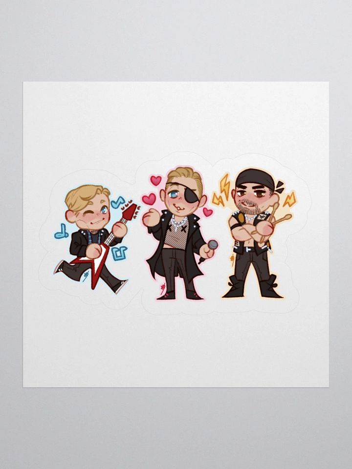| Vinyl Sticker | Tiny Gods - Trio product image (1)