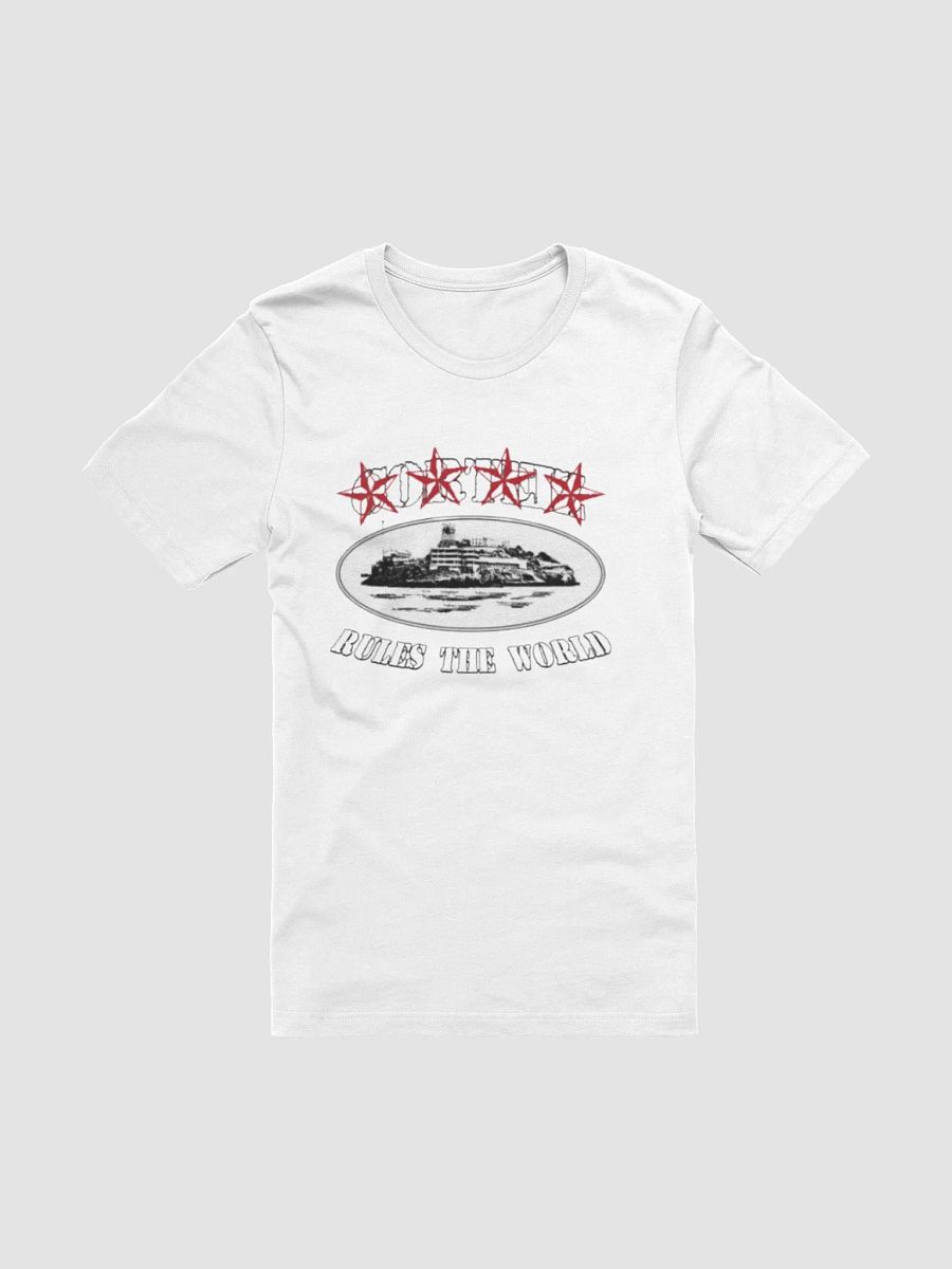 Corteiz 4Starz Alcatraz T-shirt White product image (1)