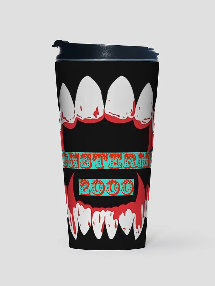 MONSTER MUNCH STAINLESS STEEL TRAVEL MUG product image (1)