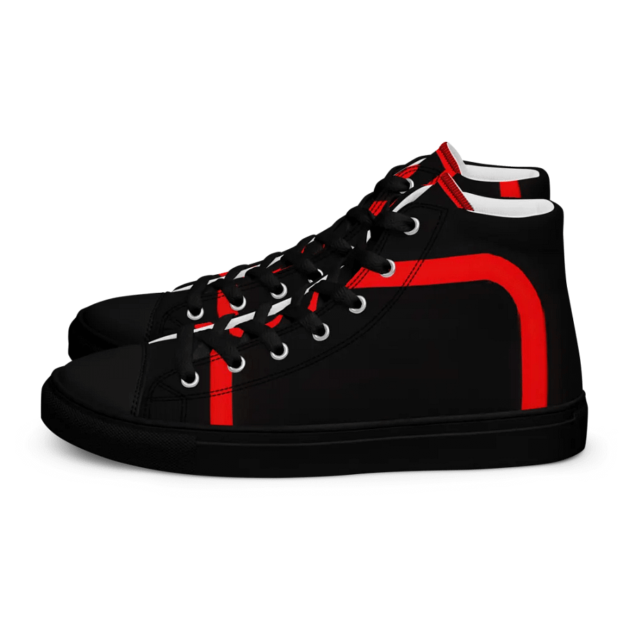 EyeSeeThru Logo Mens High Top Shoes product image (3)