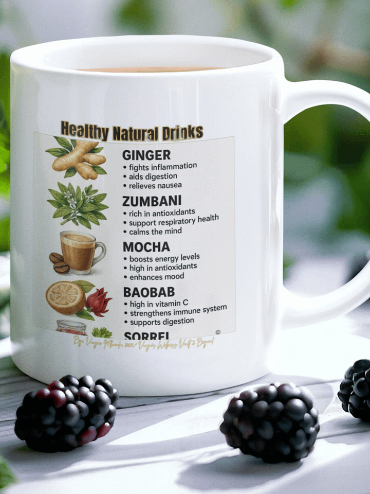 Nourishing Natural Drinks Ceramic Mug product image (1)