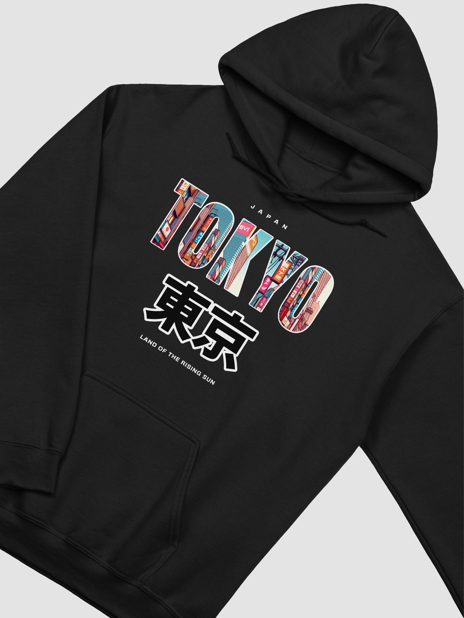Tokyo City | Gildan Classic Unisex Hoodie product image (4)