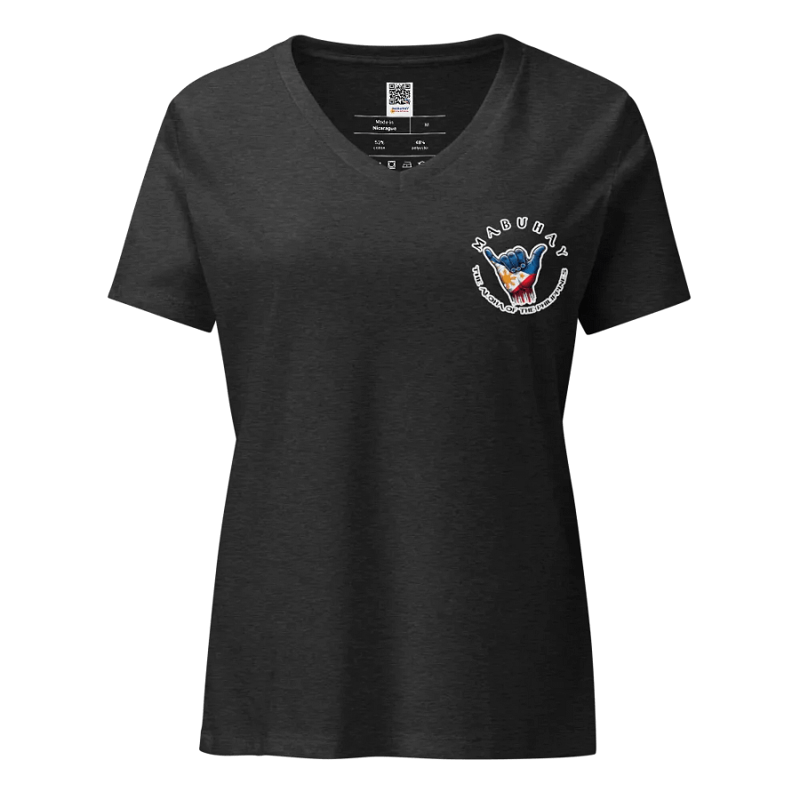 Women’s Relaxed V-Neck Tee - Mabuhay - The Aloha of the Philippines™