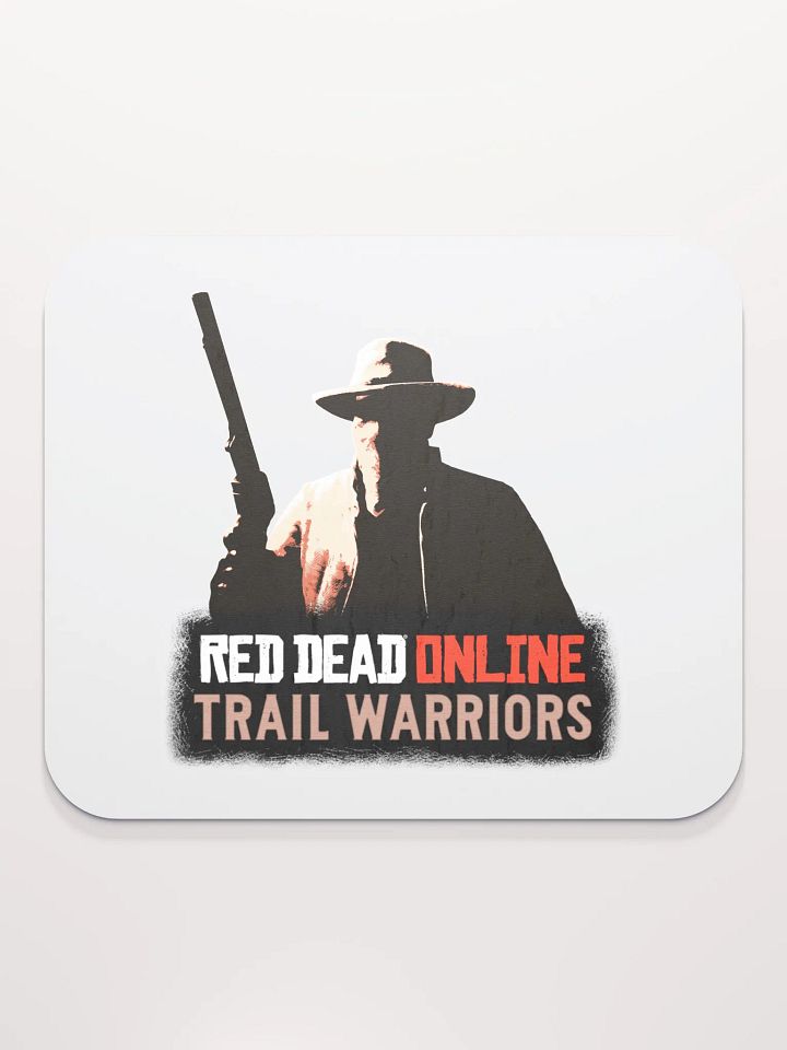 Trail Warriors Red Dead Game Cover Art Gunslinger Mouse Pad product image (2)
