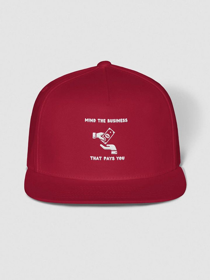 MIND THE BUSINESS THAT PAYS YOU SNAP BACK HAT product image (3)