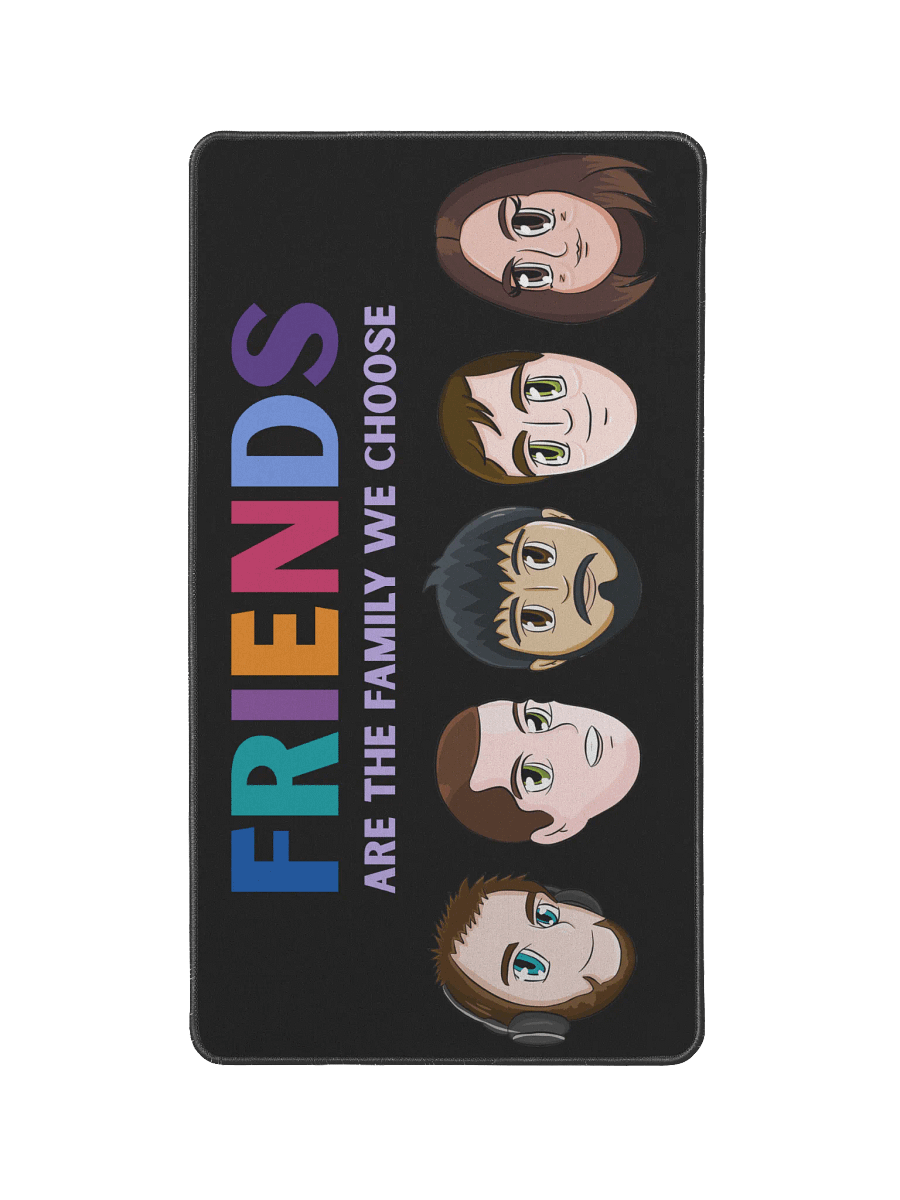 LPerLeague Friends Desk Mat (12" x 22") product image (1)