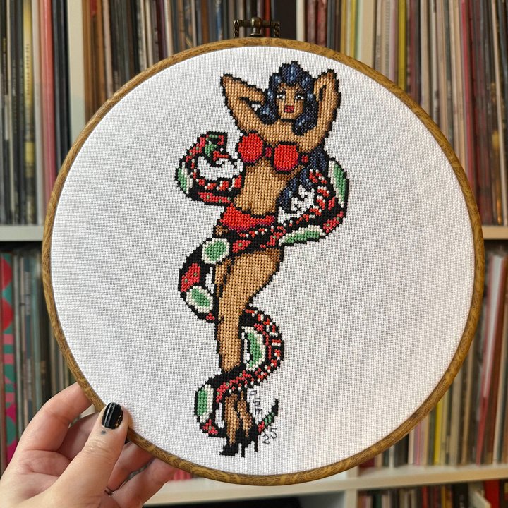 Bert Grimm Snake Pin Up Girl Pattern product image (2)