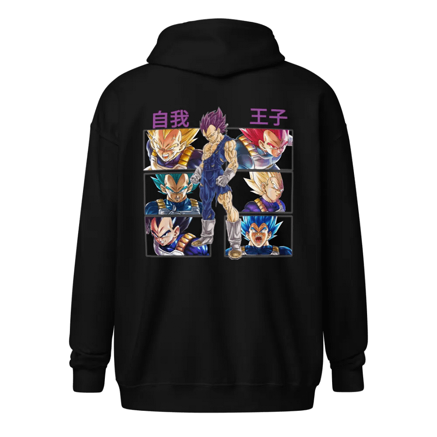 Saiyan Prince UE Zip Hoodie product image (1)