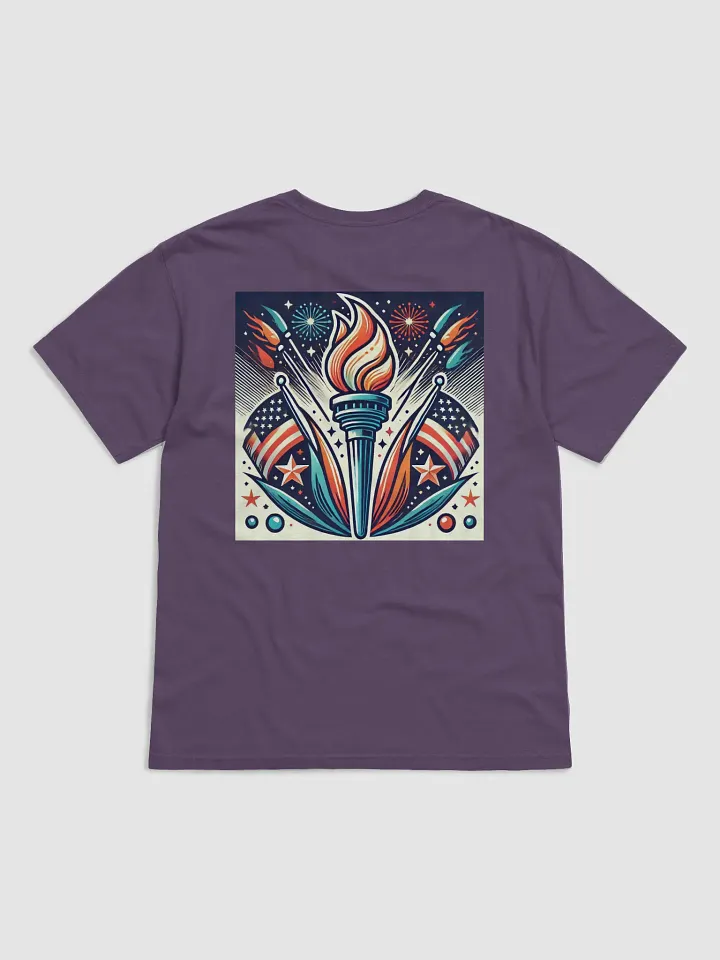 Freedom's Flame Patriotic T-Shirt product image (26)