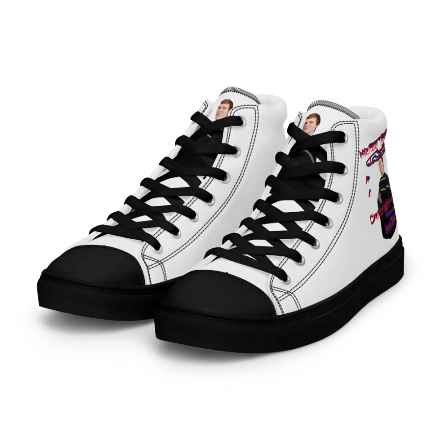 Michael Toomey As Chocolate Charlie 00 - Men's High Top Canvas Shoes product image (7)