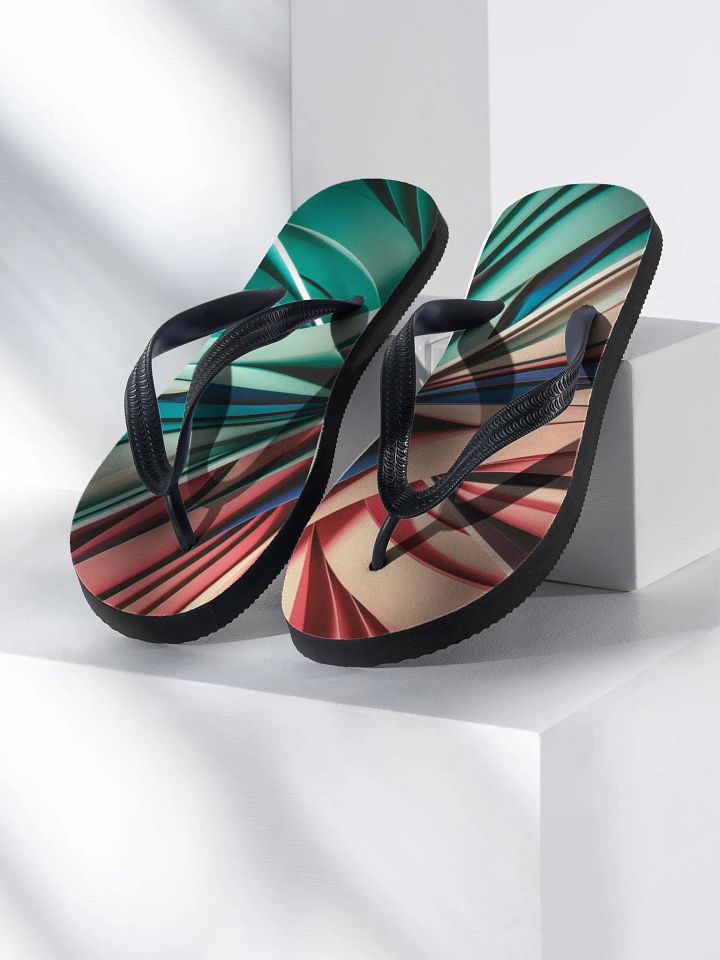 Symmetrical Swirl Flip-Flops product image (1)