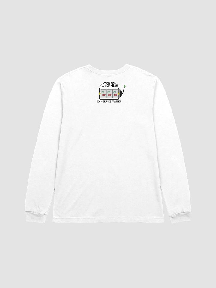 Slot Happy, Slot Smarter Cherries Matter Slots Long Sleeve Bella+Canvas Tee product image (10)
