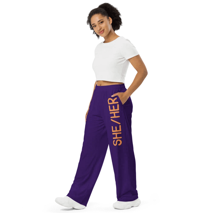 SHE/HER Pronoun Pants product image (2)