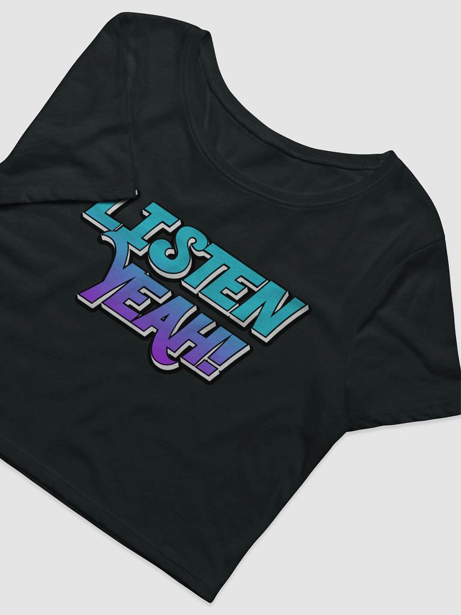 LISTEN YEAH (big) crop top product image (9)