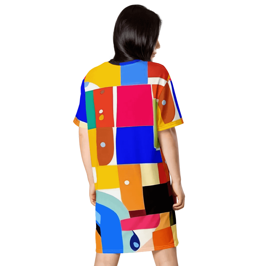 Mosaic Magic T Shirt Dress product image (4)
